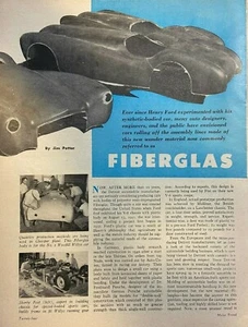 1952 Fiberglass Auto Bodies illustrated - Picture 1 of 4