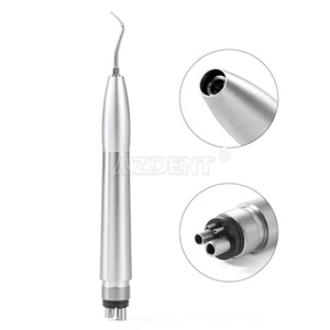 AZDENT Dental Ultrasonic Air Scaler Handpiece 4 Hole + 3pcs Tips - Picture 1 of 15