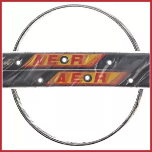 NUEVO DE LOTE ANTIGUO MARTANO AER LLANTAS 28" 700c 36H DE COLECCIÓN BICICLETA TUBULAR DE CARRERAS DE CARRETERA OSCURA ANTIGUA - Imagen 1 de 6