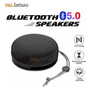 Bluetooth 5.0 Wireless Speaker Outdoor Portable Loud Stereo Speakers FM Radio - Picture 1 of 13