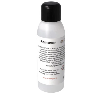 Soak Off Remover 100ml - Nagellackentferner für UV Nagellacke und Hybrid Lack - Bild 1 von 4