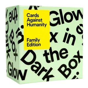 Cards Against Humanity Family Edition Glow in the Dark Box NEW - Picture 1 of 1