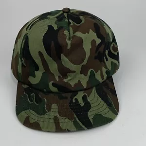 Hunting Camouflage Hat Cap Snapback One Size Made in USA - Picture 1 of 7