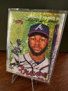 2023 Topps Chrome Platinum Michael Harris II - Speckle Refractor #450 125/150 - Picture 1 of 2