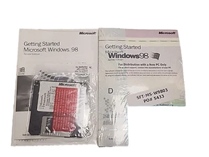 MICROSOFT WINDOWS 98 SE SECOND EDITION FULL OPERATING SYSTEM MS WIN 98SE Sealed - Picture 1 of 8