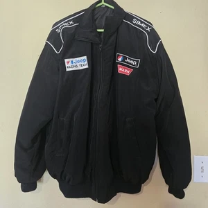 Jeep Team Racing Simex Warn schwarze Jacke/Mantel Größe L - Bild 1 von 7