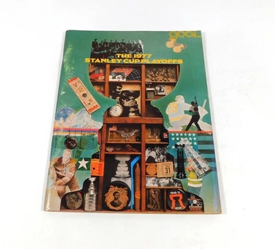 1976-77 Toronto Maple Leafs vs Philadelphia Flyers NHL Hockey Playoff Program - Image 1 of 2