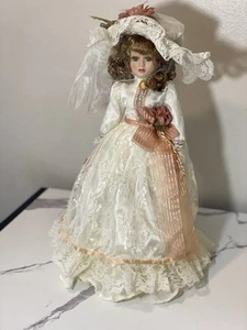 18 Zoll Vintage viktorianische Porzellanpuppe Sammlerstück - Bild 1 von 23