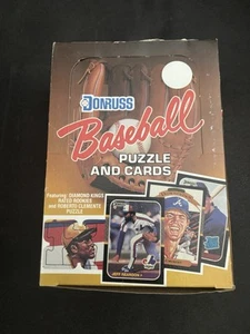 1987 DONRUSS BASEBALL WAX BOX 36 Packs Factory Sealed Barry Bonds McGwire Maddux - Picture 1 of 3