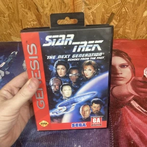 Sega Genesis (CIB) - Star Trek Next Generation Past - KOMPLETTES Spiel, Box, Handbuch - Bild 1 von 11
