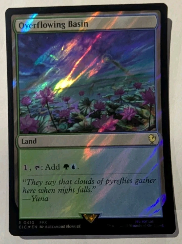 Overflowing Basin (Surge Foil) Commander: Final Fantasy - MTG RARE - Image 1 of 1