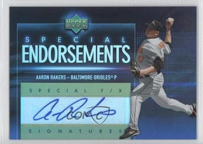 2006 Upper Deck Special F/X Special Endorsements Aaron Rakers #SE-AA Auto - Image 1 of 2