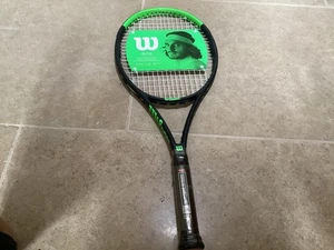RAQUETA DE TENIS WILSON BLADE FEEL 103 NUEVA CON ETIQUETAS AGARRE 2 NEGRO VERDE - Imagen 1 de 5