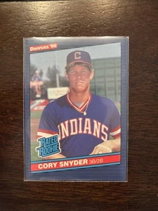 1986 Donruss - Rated Rookie Cory Snyder #29 - Picture 1 of 2