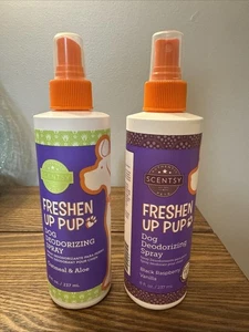 Scentsy Fresh Up Pup Haferflocken & Aloe und schwarze Himbeere Vanille, nagelneu - Bild 1 von 5