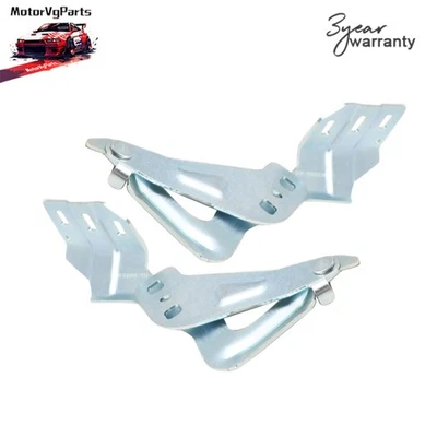 Pair Front Driver & Passenger Hood Hinges For Ford Fusion 2013-2017 2018 2019 - Image 1 of 4