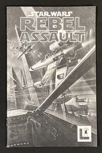STAR WARS REBEL ASSAULT PC Game Manual Lucas Arts 1993 - Picture 1 of 6