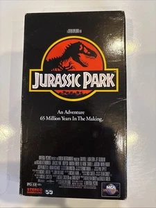 Jurassic Park VHS MCA Spielberg SEALED - Picture 1 of 4