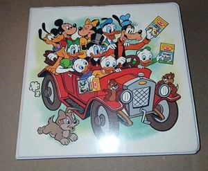 Vintage Disneyland Take-a-Tape Along Case / Binder for Cassettes and Books - Picture 1 of 8