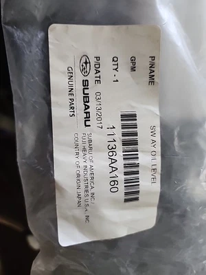 Subaru Impreza 2012 part 11136AA160 OEM Switch Assembly Oil Level New In Package - Image 1 of 4