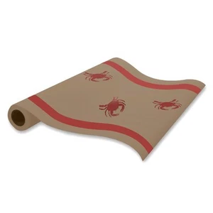 40" x 300' Paper Table Cover with Crab Pattern - Picture 1 of 1