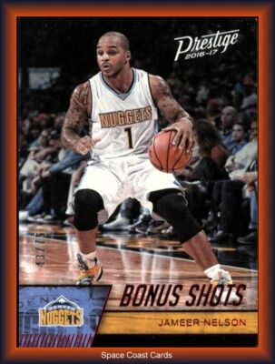 Panini Prestige Bonus Shots 2016-17 rojo/75 Jameer Nelson #51 Foto 1 de 2