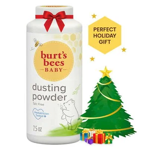 Polvo para polvo para bebés Burt's Bees 100 % origen natural sin talco pediatra 7,5 oz - Imagen 1 de 3
