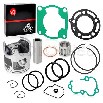 Kit de junta de cilindro de pistão e anel e rolamento 48,5 mm para Kawasaki KX85 2001-2013 - Imagem 1 de 4