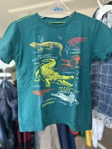 FATFACE Tshirt 122 grün Krokodil 🐊 - Bild 1 von 7
