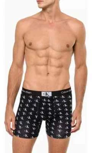 Calvin Klein Men's Boxer Briefs, Black, Medium - Picture 1 of 2