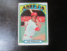 1972 Topps # 132 Joe Morgan Card ( B25 ) Cincinnati Reds