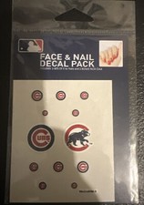 Wincraft Chicago Cubs Face and Nail Decal Pack