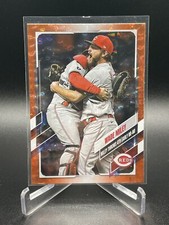2021 Topps Update Orange Foilboard #US36 Wade Miley #/299 Cincinnati Reds