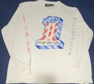 Harley Davidson # 1 T-shirt Size XL  100% Cotton - Picture 1 of 7