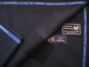 TELA DE TRAJE 60% 2 CAPAS MOHAIR Y 40% LANA = 370 g/m. = HECHO EN INGLATERRA = 3,5 m. - Imagen 1 de 11