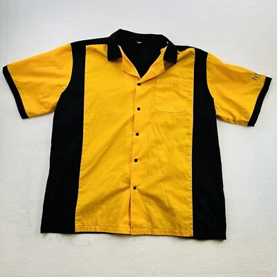 Camisa Foxwoods Resort & Casino Adulto Extra Grande Amarilla Abotonada Informal Para Hombre Foto 1 de 4