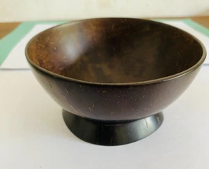 Coconut Shell Cup Natural Ice Cream fruit salad Cup eco Friendly hand made - Picture 1 of 4