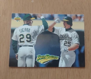 1993 Upper Deck  #49 Bash Brothers -  Mark McGwire / Ruben Sierra! - Picture 1 of 2