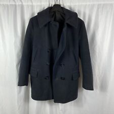 WW1 1920s US Navy Pea Coat Jacket Wool