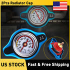Aluminum Thermo Thermostatic Radiator Cap Cover Water Temperature Gauge Fits Car Mitsubishi Outlander