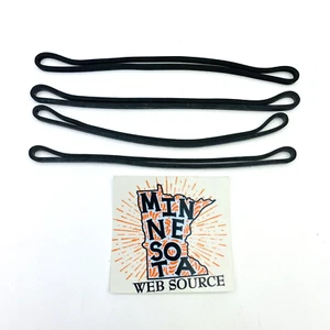 4 Knex Gummiband Racer schwarz kurzer Riemenantrieb K'nex Trekker Ersatzteile - Bild 1 von 2