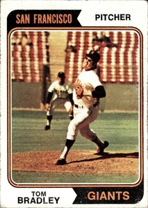 TOM BRADLEY 1974 Topps #455 BUY ANY 2 ITEMS FOR 50% OFF   B210R2S3P20