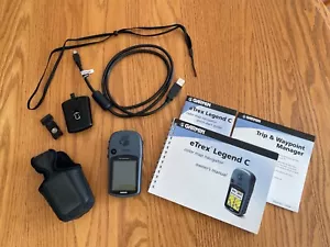 Garmin eTrex Legend C Bundle, Incl. Case, Manuals, Trip & Waypoint Manager CD - Picture 1 of 3