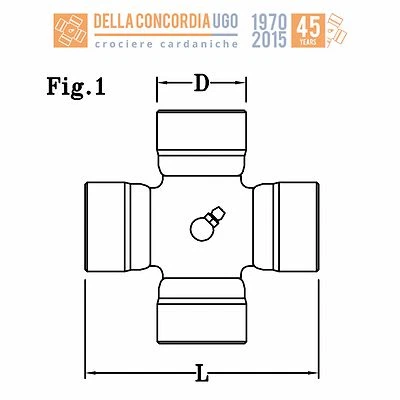 CROCIERA CARDANICA 28 x 71 per Lada Foto 1 de 4