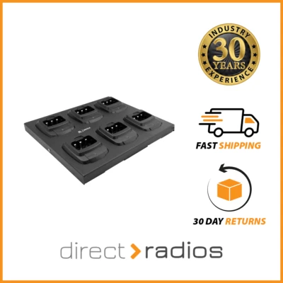 Mitex 6 Way Charger for Mitex General Xtreme, DMR Digital - MTX6W4 - Image 1 of 2