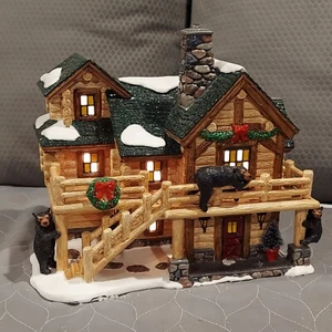 Dept 56 JONATHAN THE BEAR MAN'S CARVING STUDIO 55307 Limited Edition EXCELLENT - Picture 1 of 13