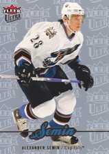 2007-08 Fleer Ultra Hockey Ice Medallion #2 Alexander Semin 059/100