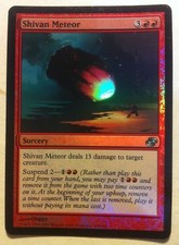 Foil Shivan Meteor - Planar Chaos - Magic: The Gathering - MTG