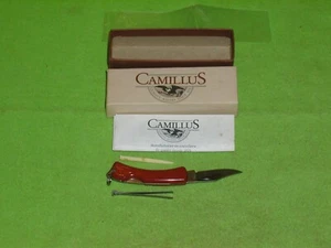 VTG NIB OEM CAMILLUS U.S.A. 807 SNG BLD LB TPIC/TWEEZERS W/CARE/USE/WARR FLDOUTS - Picture 1 of 2