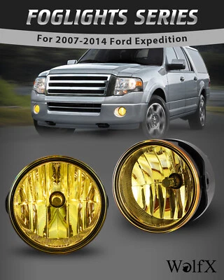 Luces antiniebla de lente amarilla para Ford Ranger 2008-2011 Expedition lámpara delantera Foto 1 de 4